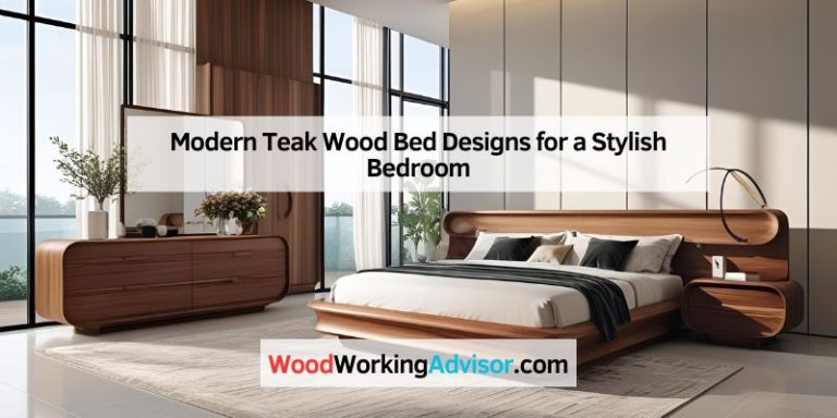 Modern Teak Wood Bed Designs for a Stylish Bedroom