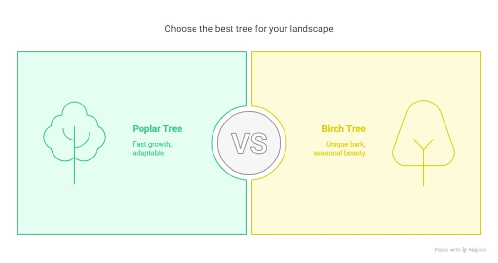 Poplar Tree Vs Birch: Which is Best for Your Landscape?