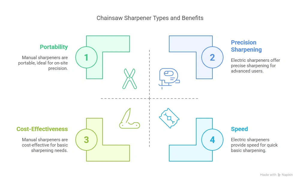 Professional Chainsaw Sharpener: Boost Efficiency and Precision