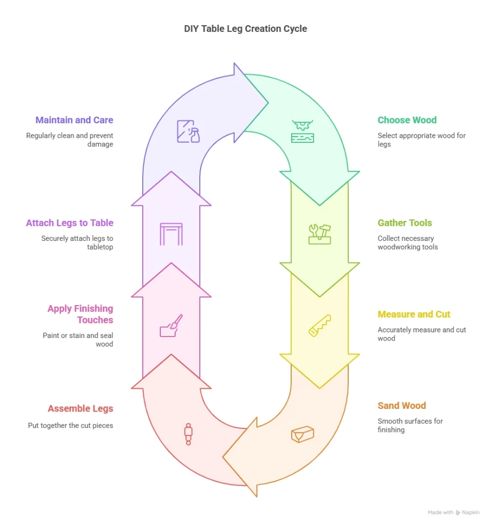 Simple DIY Table Legs Wood: Transform Your Furniture Easily