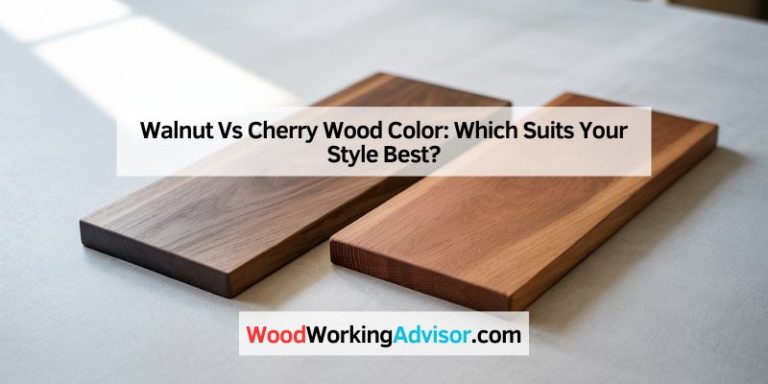 Walnut Vs Cherry Wood Color