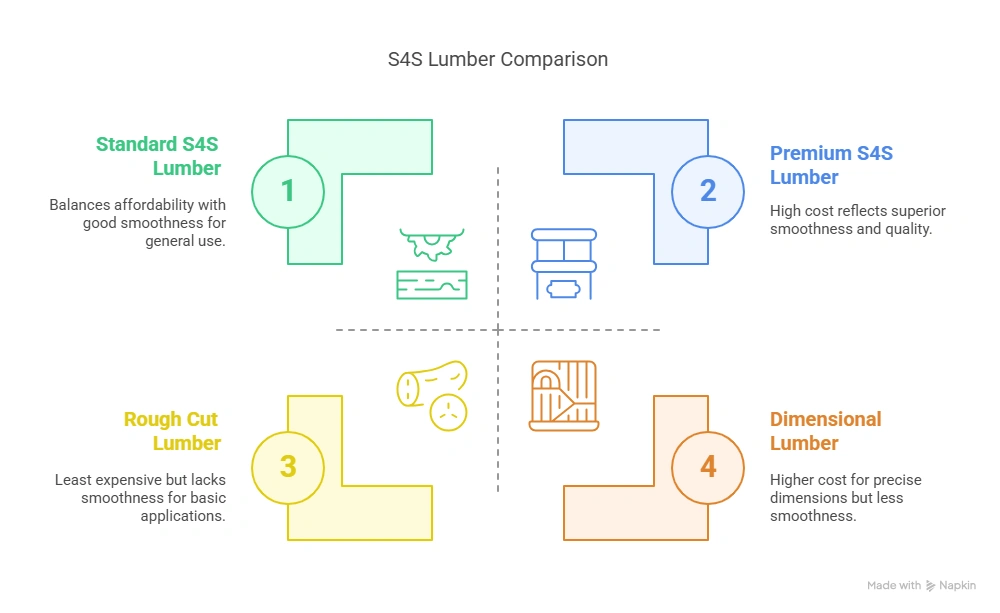 What Does S4S Mean in Lumber: A Complete Guide to Smooth Wood