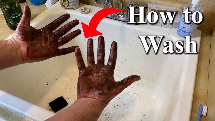 How to Get Oil Based Stain off Skin