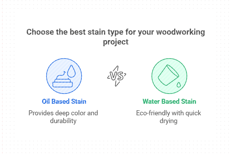 Oil Based Stain Versus Water Based: Ultimate Comparison Guide