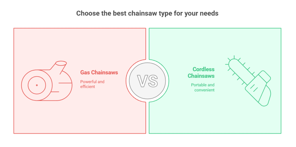 Gas Vs Cordless Chainsaw