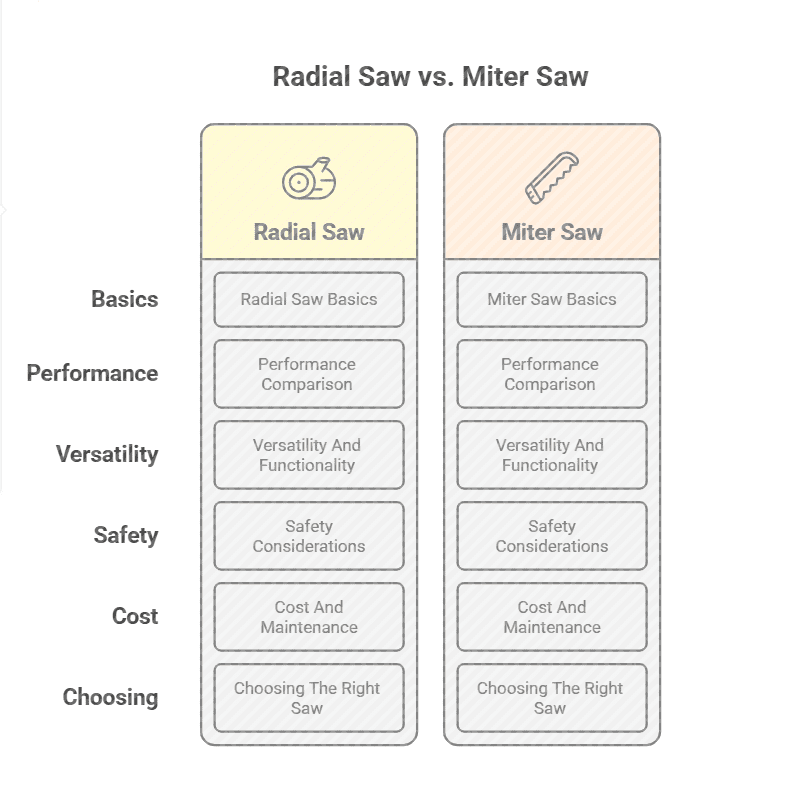 Radial Saw Vs Miter Saw