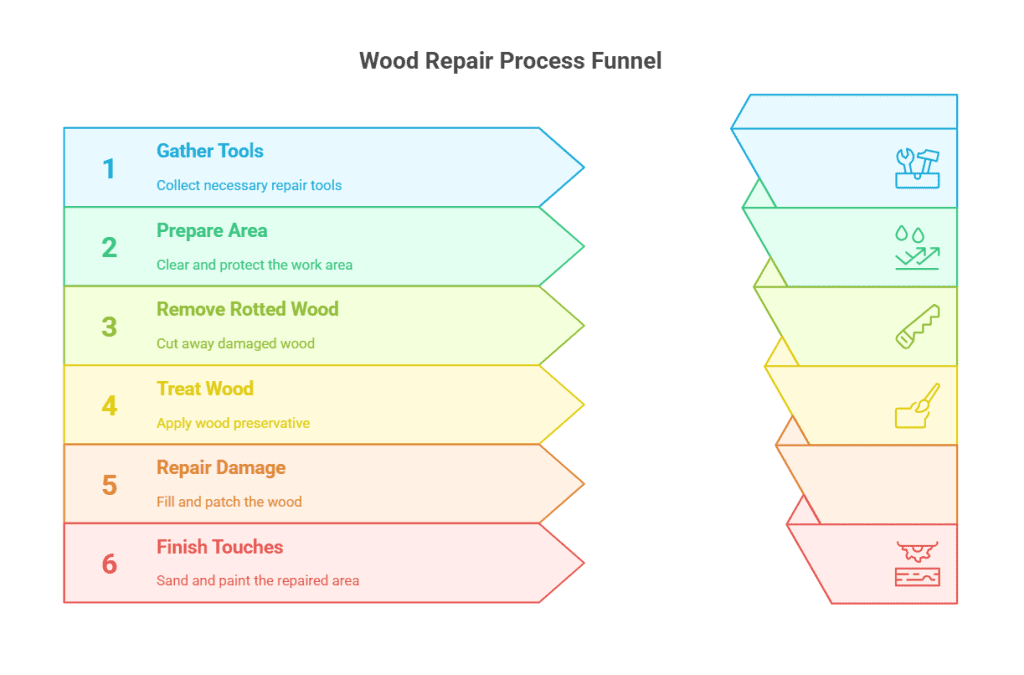How to Fix Rotted Wood