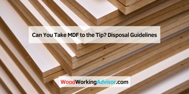 Can You Take MDF to the Tip