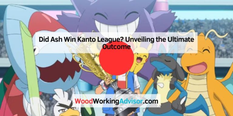 Did Ash Win Kanto League