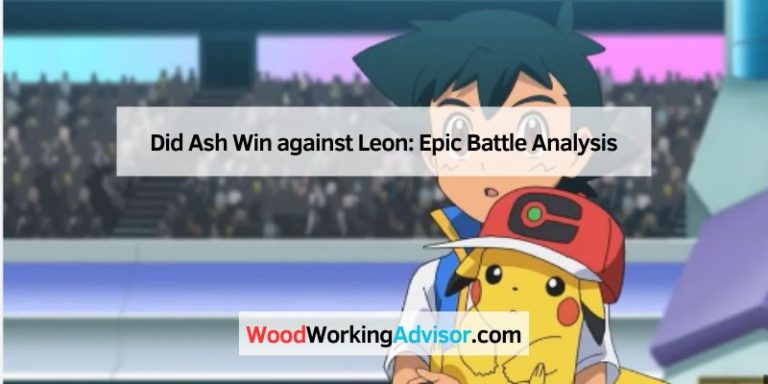 Did Ash Win against Leon