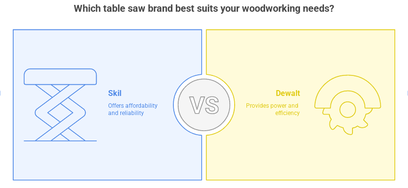 Which table saw brand best suits your woodworking needs