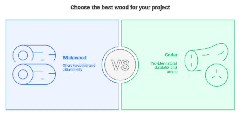 Choose the best wood for your project