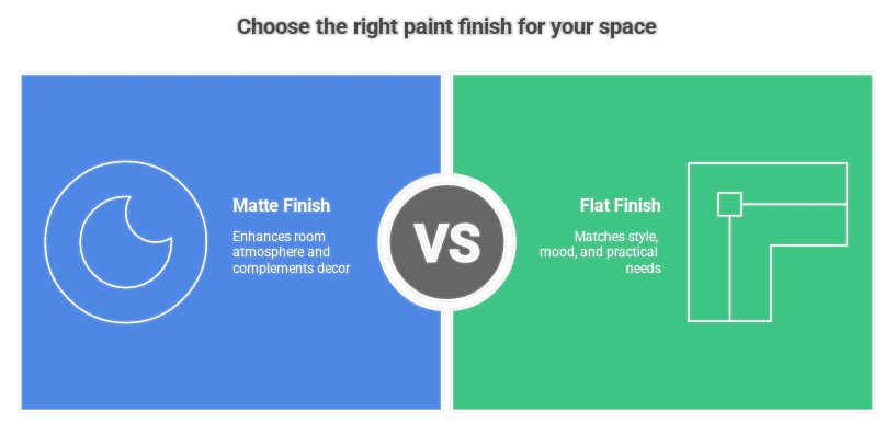 Choose the right paints finish for your space