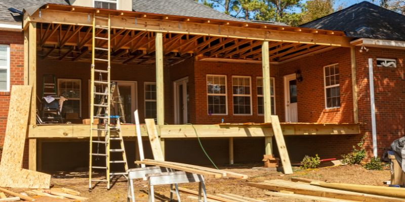 Creative Composite Decking Ideas with Steps