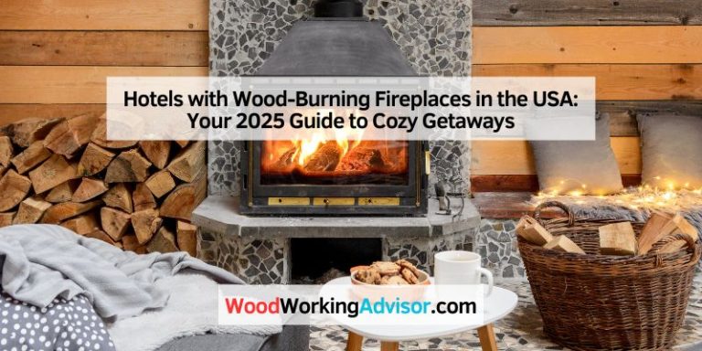Hotels with Wood-Burning Fireplaces in the USA