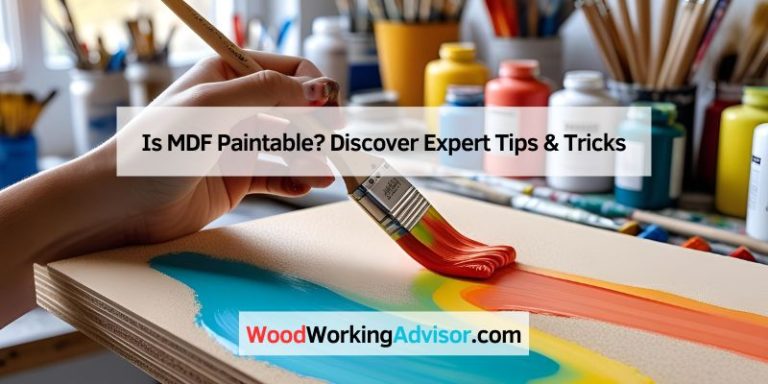 Is MDF Paintable