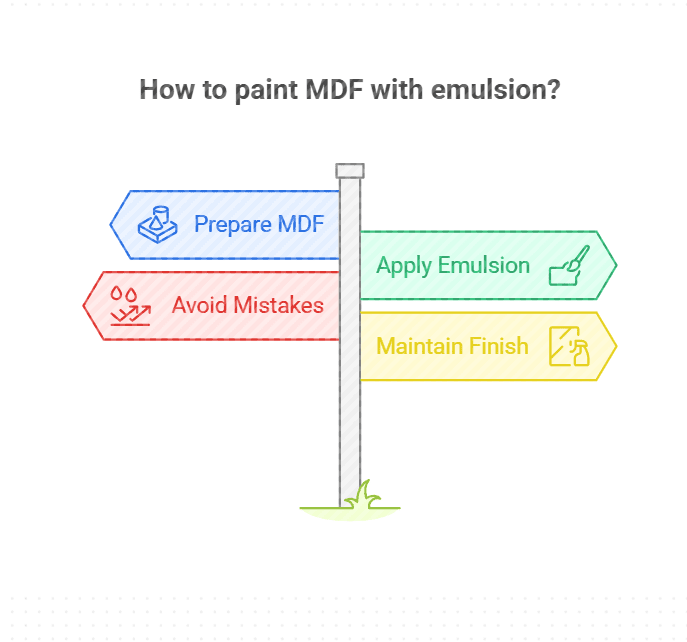 Can You Paint MDF With Emulsion