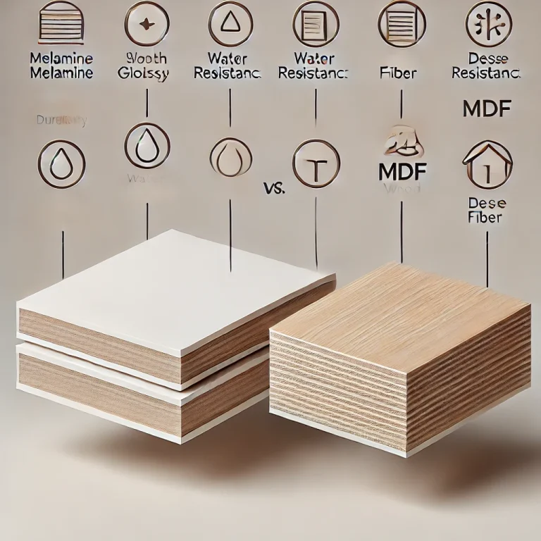 What is the Difference between Mdf And Melamine