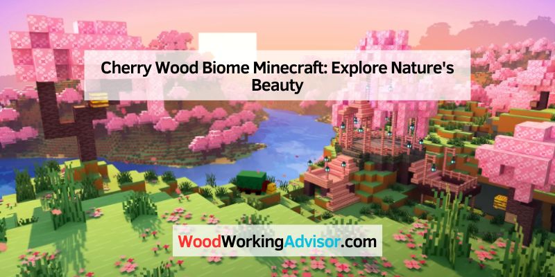 Cherry Wood Biome Minecraft