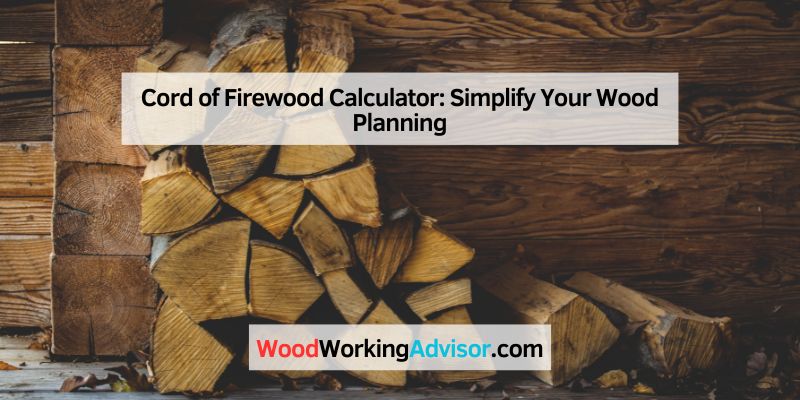 Cord of Firewood Calculator