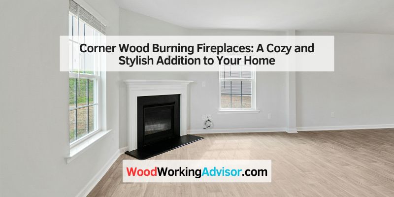 Corner Wood Burning Fireplaces
