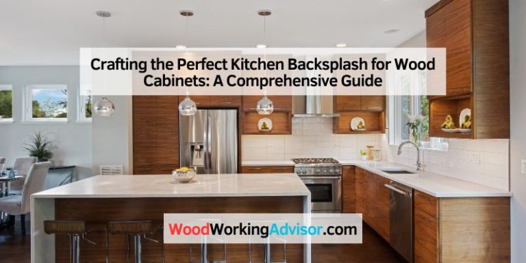 Crafting the Perfect Kitchen Backsplash for Wood Cabinets