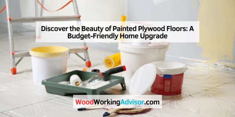 Discover the Beauty of Painted Plywood Floors
