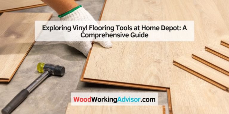 Exploring Vinyl Flooring Tools at Home Depot
