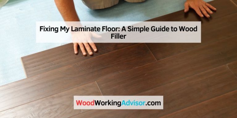 Fixing My Laminate Floor: A Simple Guide to Wood Filler