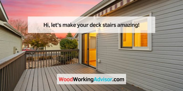 Hi, let’s make your deck stairs amazing