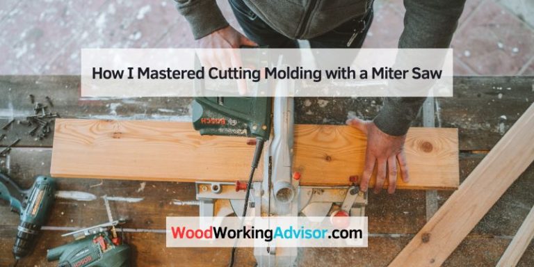 How I Mastered Cutting Molding with a Miter Saw