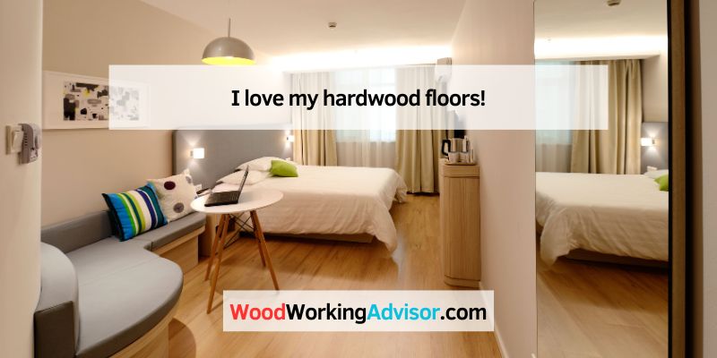 I love my hardwood floors!