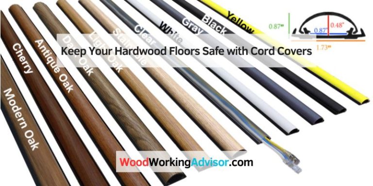 Keep Your Hardwood Floors Safe with Cord Covers