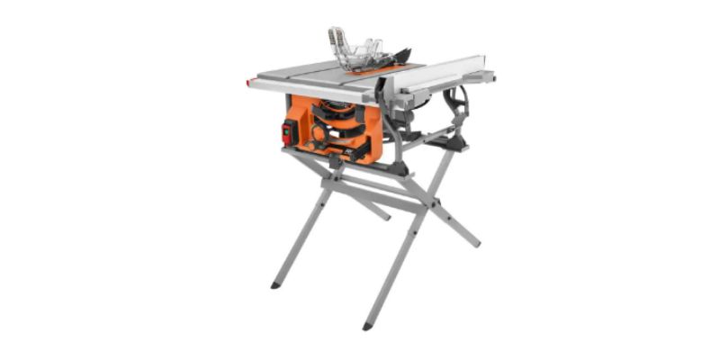 Key Components of a Ryobi 10-Inch Table Saw