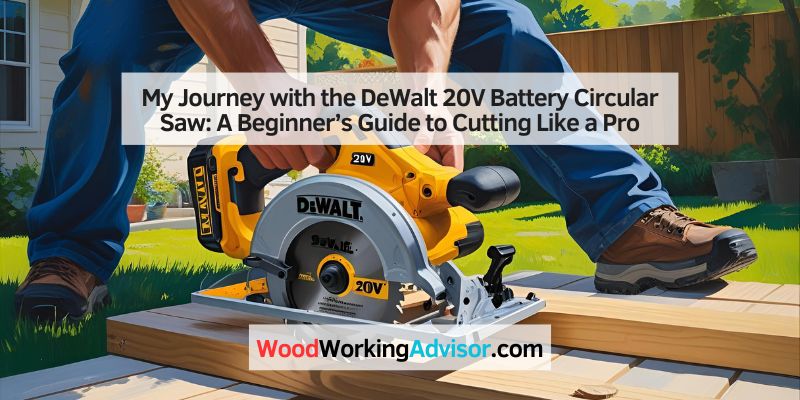 My Journey with the DeWalt 20V Battery Circular Saw