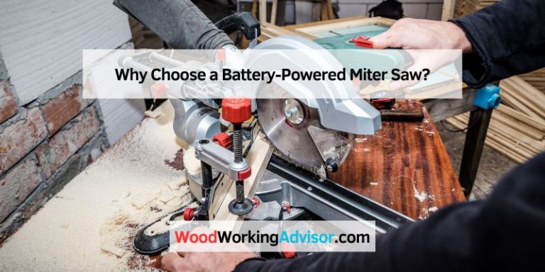 Why Choose a Battery-Powered Miter Saw?