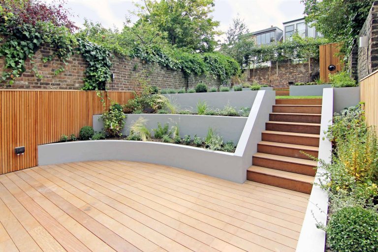 Decking Retaining Wall Ideas