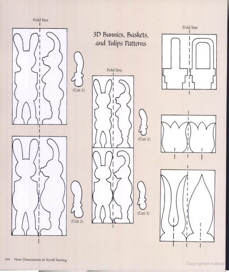 Free Scroll Saw Patterns 3D