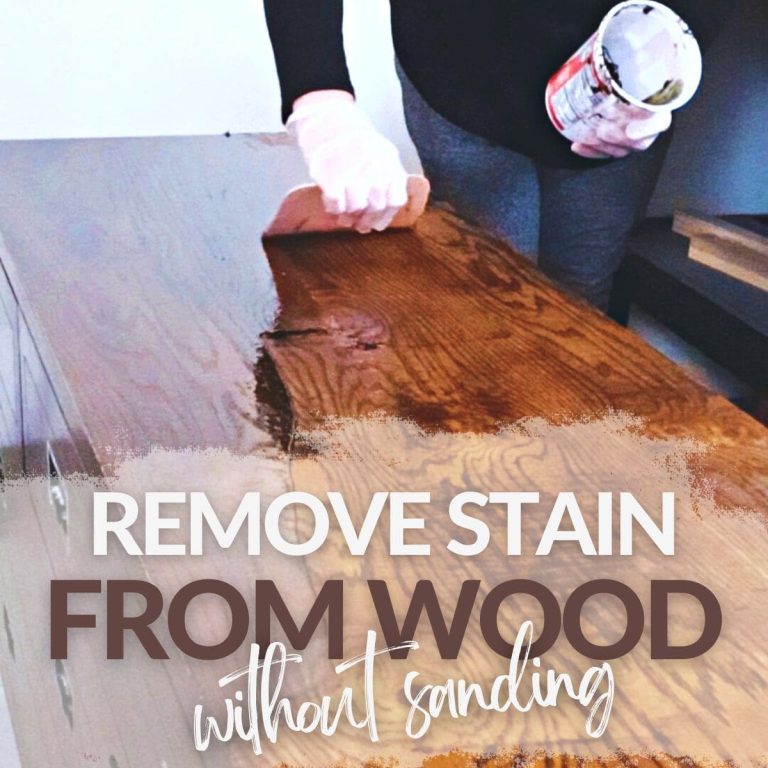 How to Remove Polyurethane from Wood Without Removing the Stain