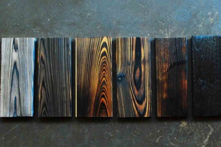 Japanese Wood Burning Finish