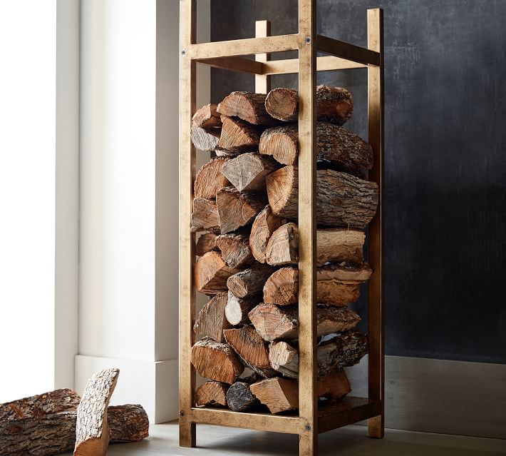Pottery Barn Firewood Holder