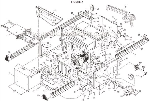 Ryobi Bt3100 Table Saw Parts