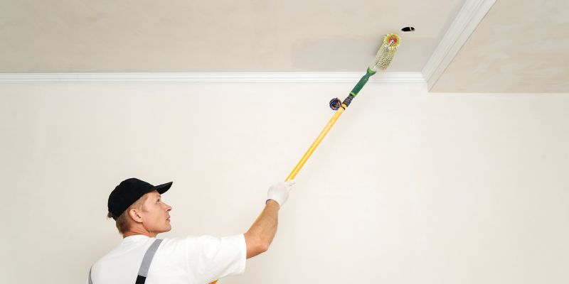 How to Scrape Popcorn Ceilings That Have Been Painted