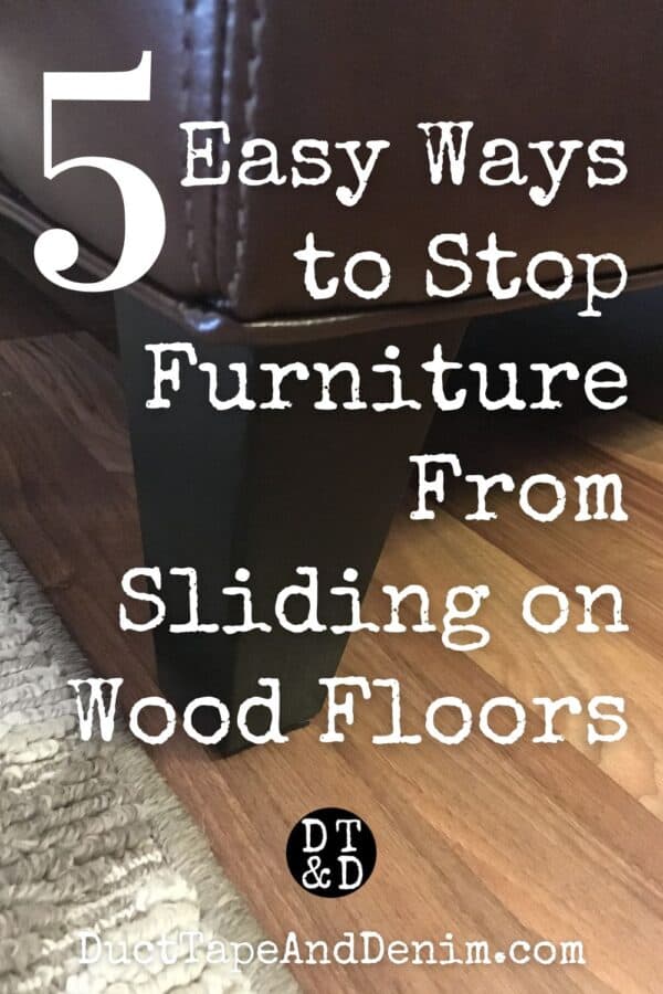 How to Stop Couches from Sliding on Hardwood Floors