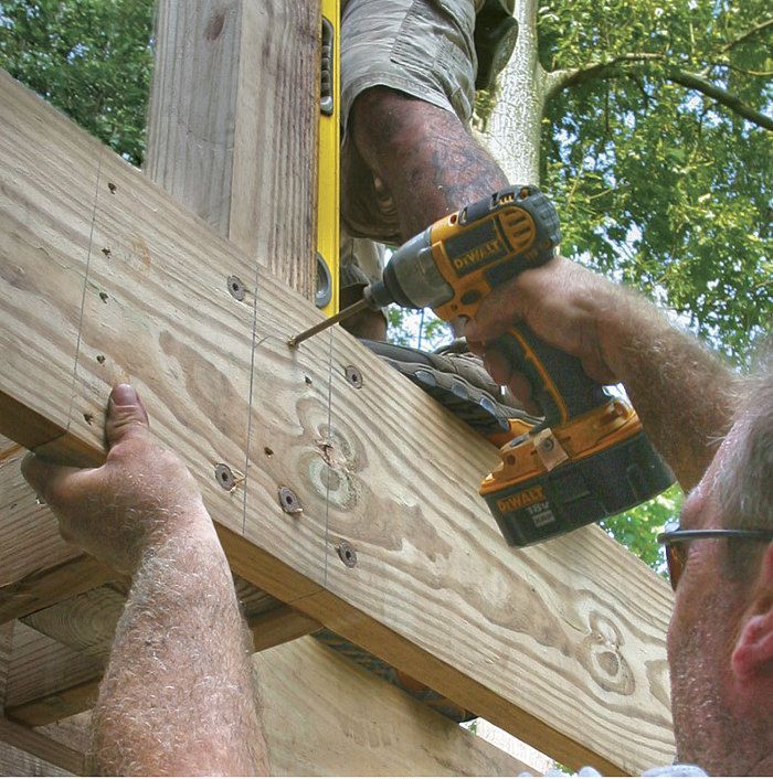 Should You Pre Drill Large Structural Wood Screws