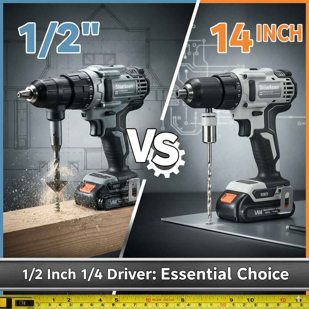 2 Inch Vs 1 4 Inch Drill Driver