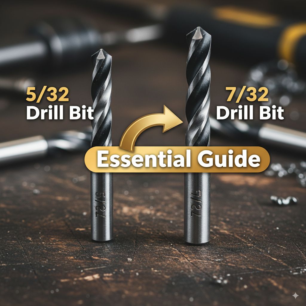 5 32 vs 7 32 Drill Bit