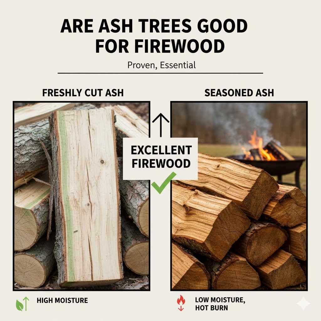 Are Ash Trees Good For Firewood