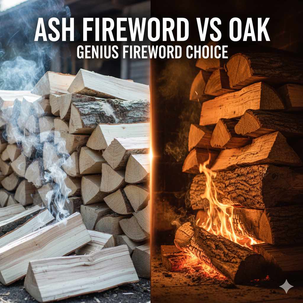 Ash Firewood vs Oak