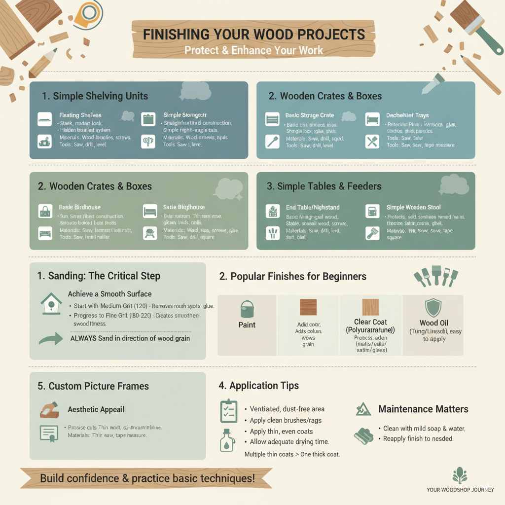 Beginner-Friendly Wood Project Ideas